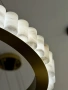 Pendant lamp Capella Alabaster Spanish Marble D60 LED 30W BRS with remote