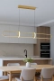 Pendant lamp Aura L1 LED 45W 3K L150 GL