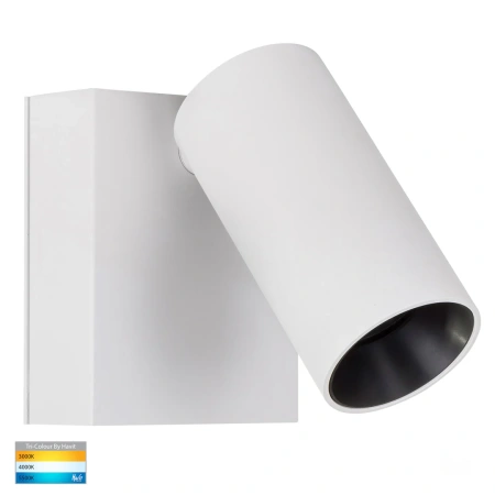 Wall light Revo WHT Single Adjustable HV3681T-WHT IP65