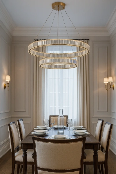 Pendant lamp Ring 2 GL Crystal