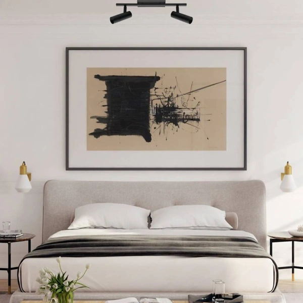 Spotlight TOMARES 2X5W 4000K BLK