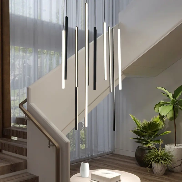 Pendant lamp Centric 8 Light Drop Gold 3 CCT