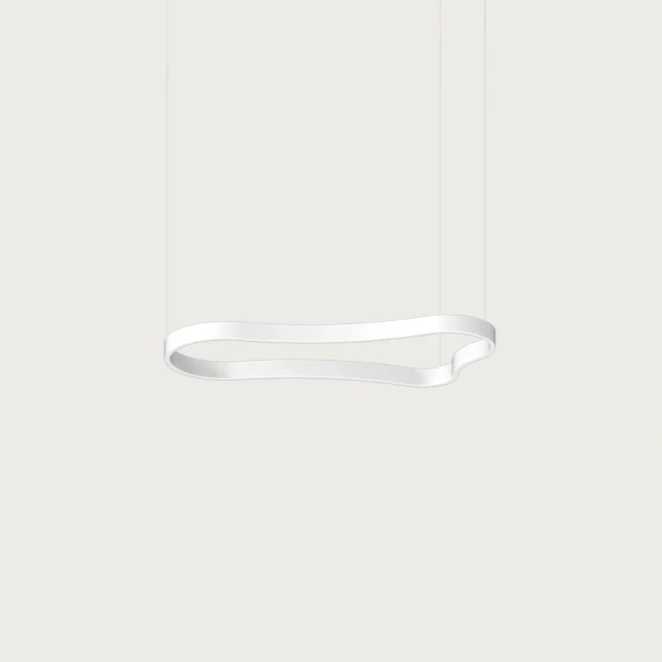 Pendant lamp Waves 1 SP LED 37W 3K WH