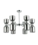 Pendant lamp Clessidra E27 CHR