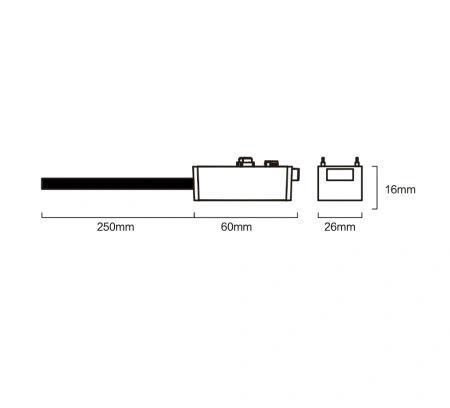 Track input module Z3000-48.TIM.BK 48V