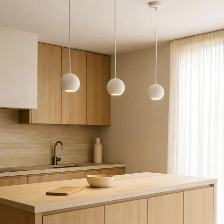 Pendant lamp Orbita GU10 WH