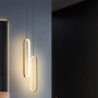 Pendant lamp Oval LED GD 3K