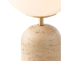 Table lamp Soren Travertine