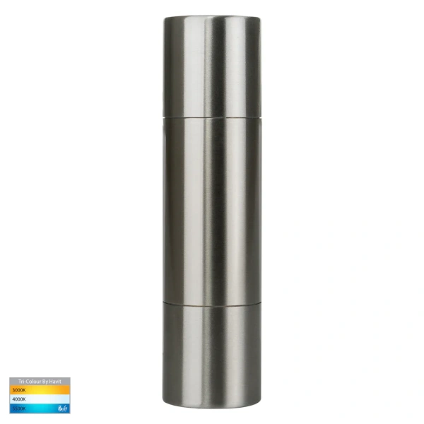 Wall light Piaz Stainless Steel 3CCT Up-Down HV1071T IP65