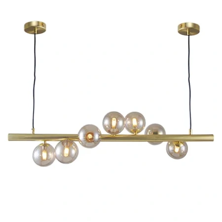 Pendant lamp Midday 7L Bar GD
