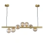 Pendant lamp Midday 7L Bar GD