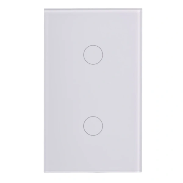 Wall Switch 2 Gang WHT HV9110-2 Wifi
