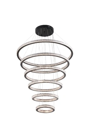 Pendant lamp HAILO 6 LED 300W BL