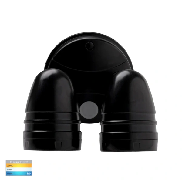 Wall light FOCUS 2x15W With Sensor HV3794T-BLK