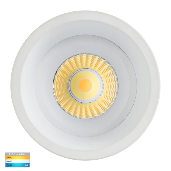 Recessed downlight Prime WHT Fixed Deep 3CCT LED 12W IP54 WTH