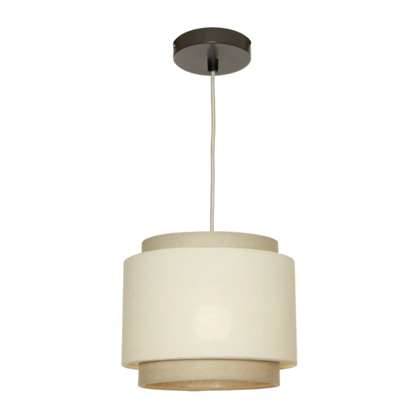 Pendant lamp Bern 1Lt Small Beige