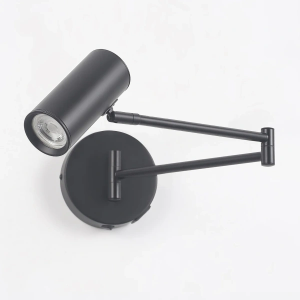 Wall lamp Beatrice Swing Arm with charging ports BL
