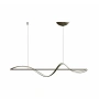 Pendant lamp Famous linear P1 LED 20W 3CCT L1600 BK