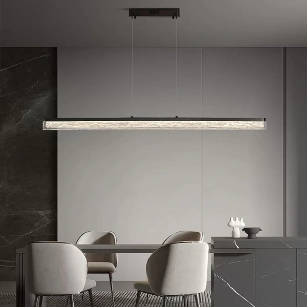 Pendant lamp Brystol Crystal LED 40W 3CCT L200 BLK