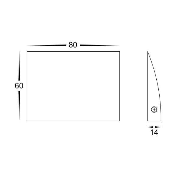 Step light Pelase 12V 3W 3CCT LED WHT