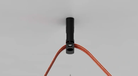 Woven track small fixed nodes Z5000-24.BTFN.BK 24V