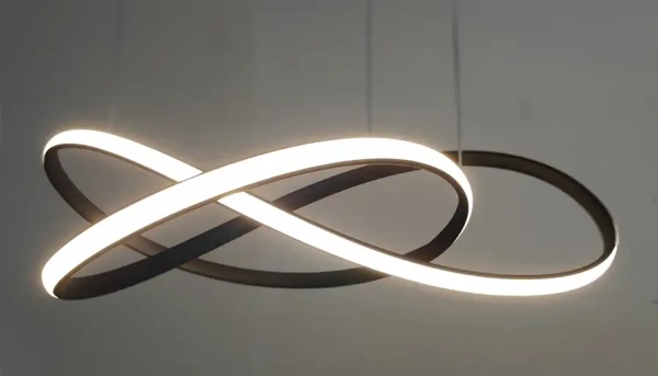 Pendant lamp Suko 500 BLK 5000K