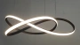 Pendant lamp Suko 500 BLK 3000K