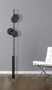 Floor lamp AMPARO G9 H1600