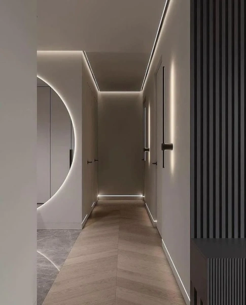 Wall light Saber LED CCT 12W BLK