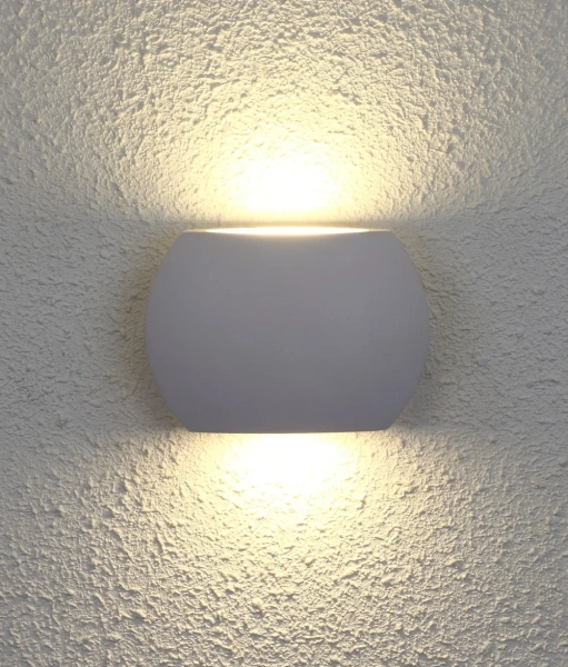 Wall light REMO 2 LED Exterior Curved Up-Down IP54