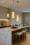 Pendant lamp Esco 2 Alabaster Spanish Marble LED 6W 3CCT BRS