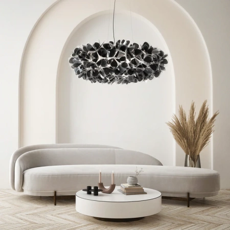 Pendant lamp Clizia Mama Non Mama L BK Handmade Italy