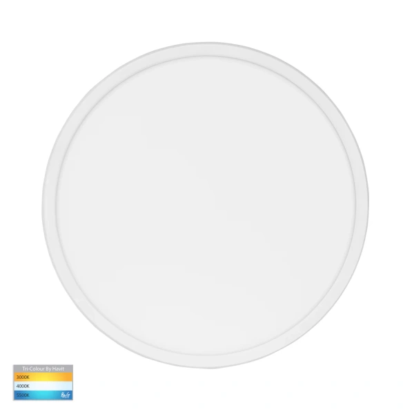 Ceiling lamp SLIM Oyster LED 30W D40 HV5878T-WHT