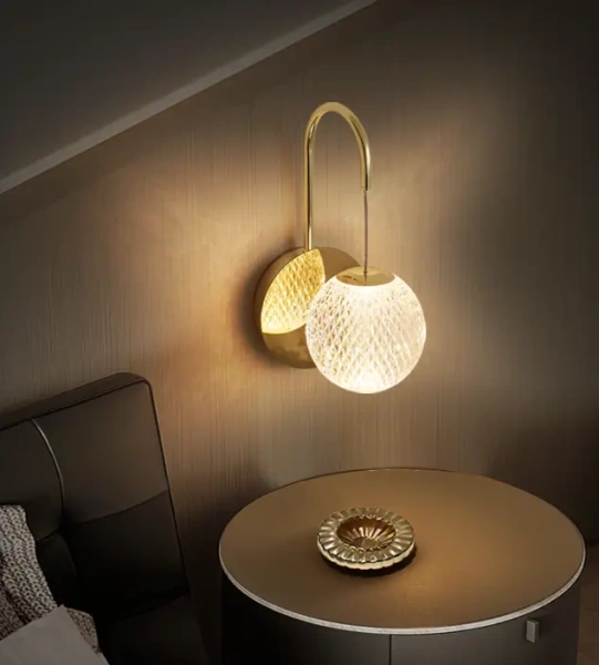 Wall light Langdon LED Black - 5K