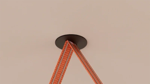 Woven track recessed latch Z5000-24.BTRL.BK 24V