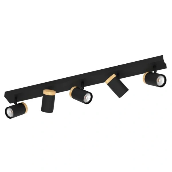 Spotlight CARTAGENA 5X5W 4000K BLK-WOOD