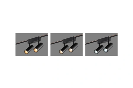 Track Spotlight Duo Z5015-12.36.CCT.BK 24V 12W WIFI