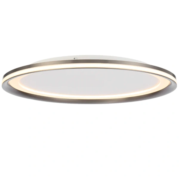 Ceiling light FULCRUM 60CM 60w LED 3K DIM PEARL GREY