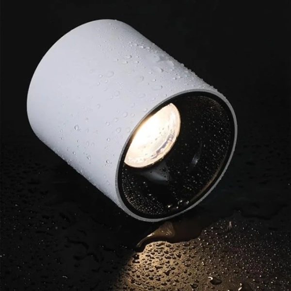 Surface downlight Gold Cylinder ZTUBE-10.95.CCT.WHB LED 10W