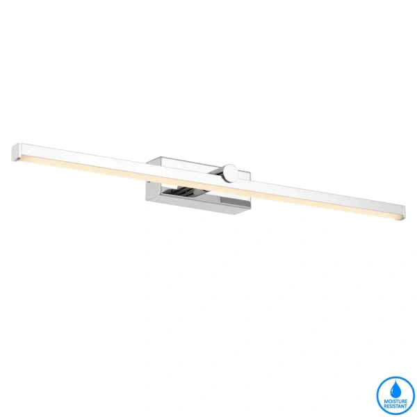 Wall light FOLEY 60 12w LED 3CCT IP44 NON-DIM L600 CHROME