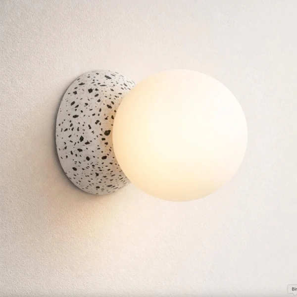 Wall lamp Noir Terrazzo G9 5W WH