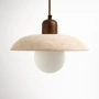 Pendant lamp Flint Travertine G9 NT