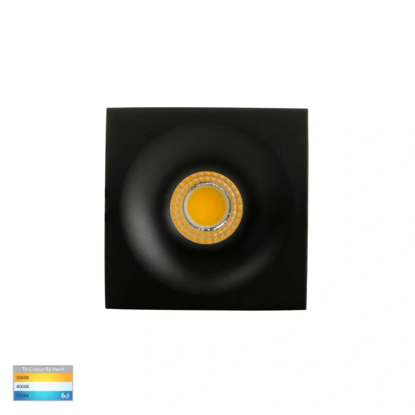 Recessed downlight Niche BLK Square Mini 3CCT 3W IP54