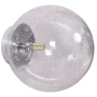 Wall lamp Ava Dimple G9 IP65 CLR BRS