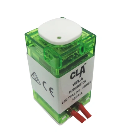 Trailing Edge Dimmer Vela push button