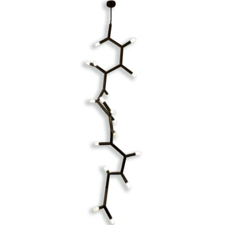 Pendant lamp Vinea LED staircase BLK