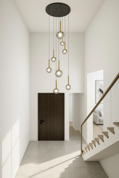 Pendant lamp Vetra LED D70 GD