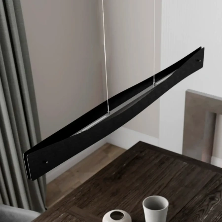 Pendant lamp Palento 1lt LED 36W 3CCT L1500 BLK