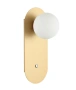 Wall light Ovalis1 round G9 GLD