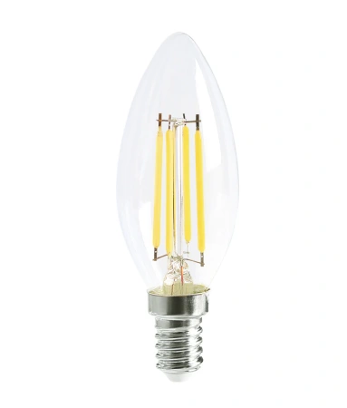 Globe Candle CLA Filament LED E14 4W 2700k DIM